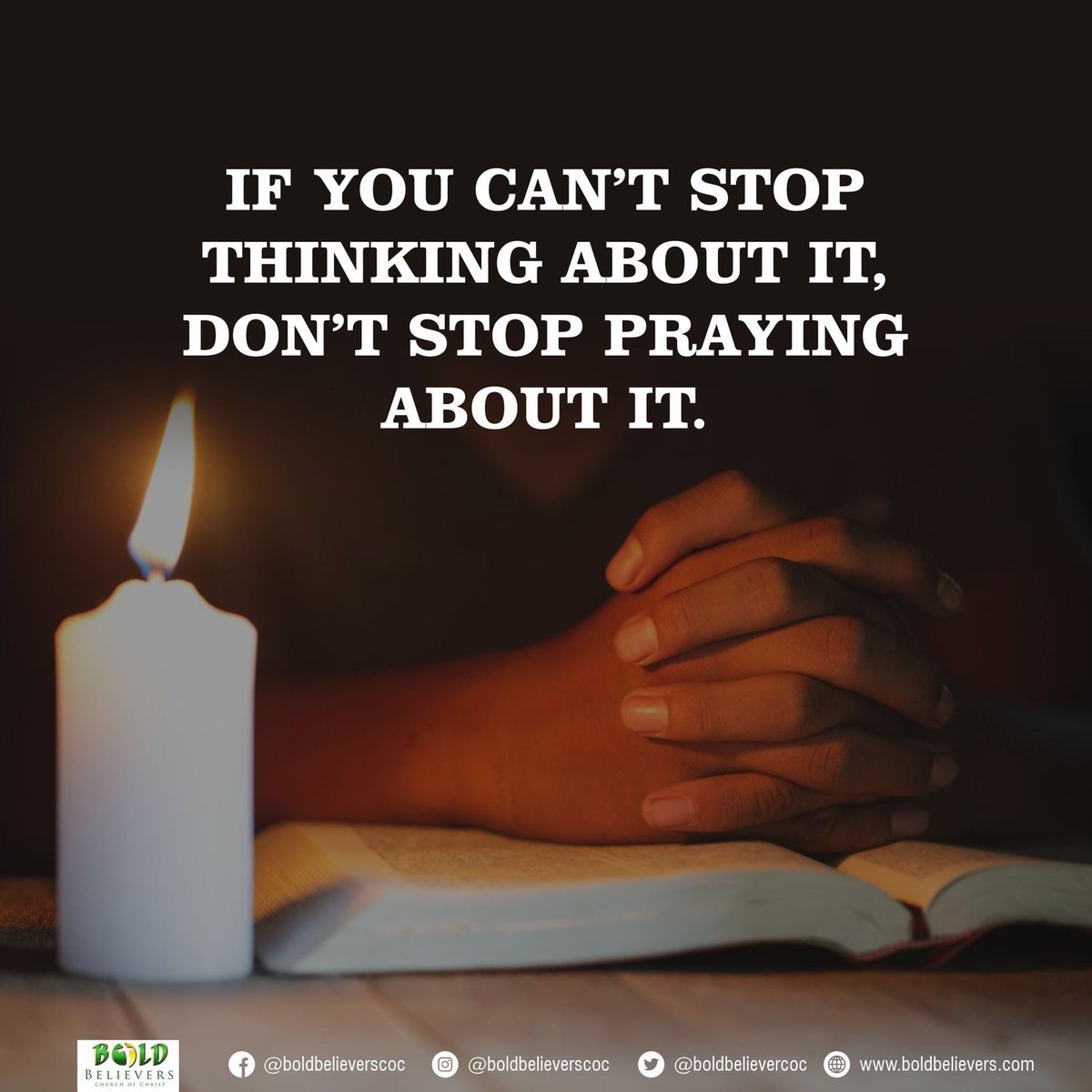 BoldBelieverCOC's tweet photo. Pray without ceasing. 
#prayer #faith #believe https://t.co/vmHfsEyhoB