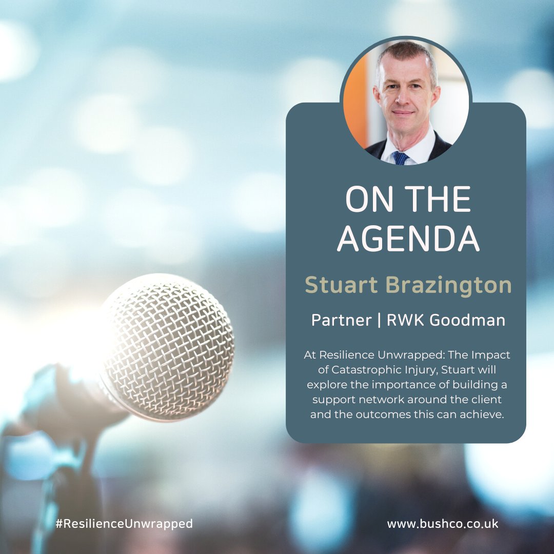 Bush_Company's tweet photo. Stuart Brazington, @RWKGoodman joins our jam-packed annual conference agenda presenting ‘The role of the support network – carer resilience’. #BushCoConference
Find out more about #ResilienceUnwrapped and book: https://t.co/CnIgFCybIY https://t.co/4nYWrs81SM