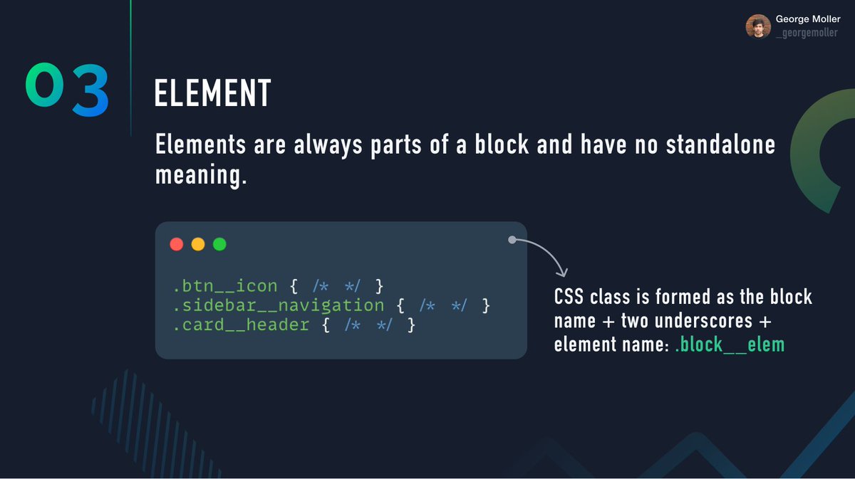 Quick guide on how to properly name CSS classes 🧵 Thread 👇 https://t.co ...