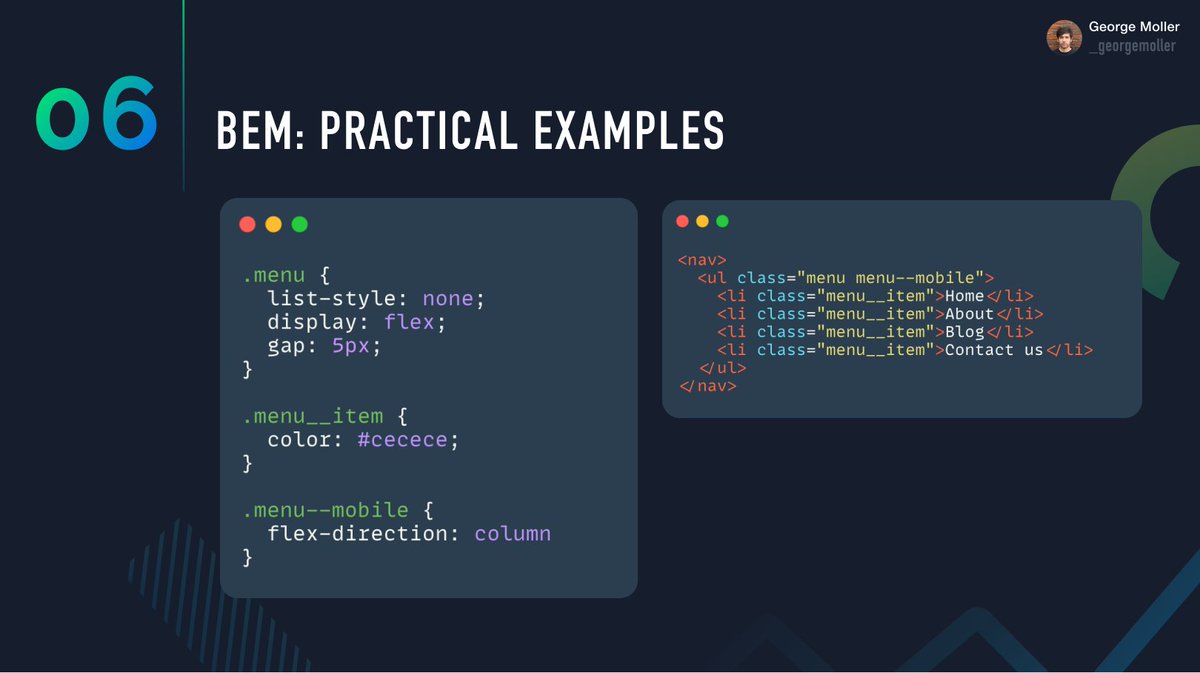 Css Structure Naming Quick guide on how to properly name CSS classes 🧵 Thread 👇 https://t.co ...
