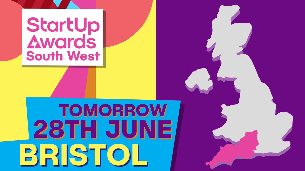 StartUpNational's tweet photo. We are so excited for the StartUp Awards ceremony in #Bristol tomorrow, taking place at Propyard from 6:30 PM - 11:30 PM 💜

Can't wait to see everyone tomorrow for the celebrations!

More info: https://t.co/aX3sfMkrdI

#startupawards #startup #entrepreneur #uk https://t.co/Sa52HtCJKX
