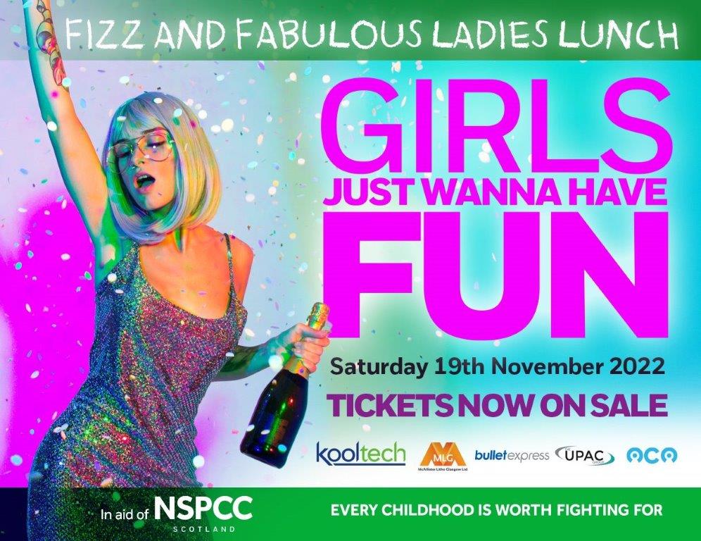 UpacGroup's tweet photo. Really proud to sponsor @McAllisterLitho's Fizz and Fabulous Ladies Lunch, in aid of NSPCC Scotland this November!
If you would like tickets, email
contactus@fizzandfab.co.uk
QUICK for the early bird discounts!
#glasgow #fizzandfab #scotland #raisingmoney https://t.co/WjdBAotF5F