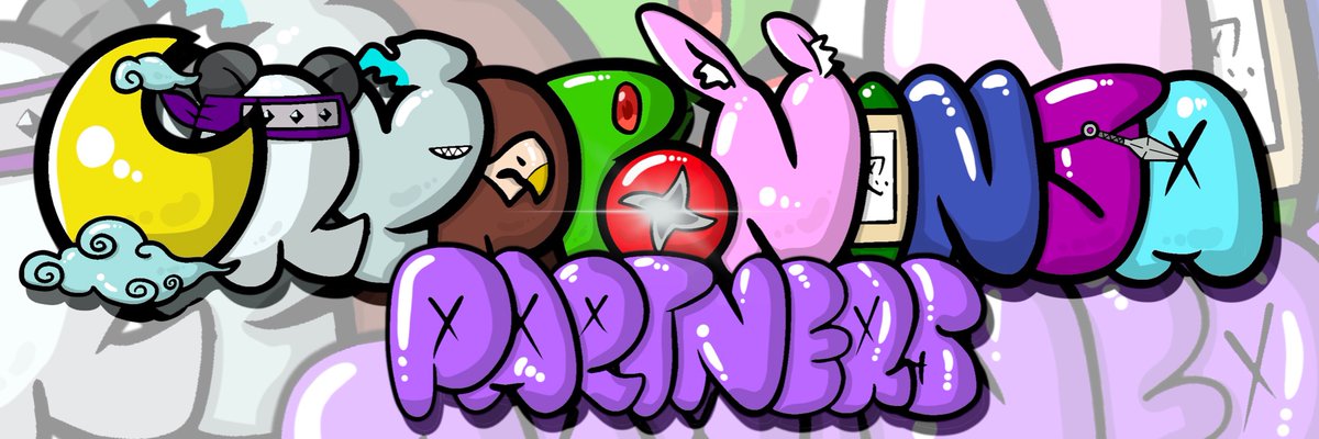 Ruddie_16's tweet photo. ✨CNPを��するすべての人へ✨

CNP（CryptoNinjaPartners）のポップなTwitterヘッダーを作りました！（サイズは3000×1000px）
誰でも利用無料ですのでガンガン使ってください！
CNPからNFTに興味を持つ人が増えればと願っています☺️

#CNP 
#ninjart 
#NinjaDAO https://t.co/NgVi5g7eED