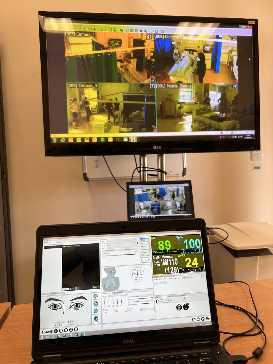 draroramohit's tweet photo. While the #Ninjas are busy prepping for the next run .. a wonderful sim session by @AnDLTHT looking after the sick adult &amp; pregnant patient  #Clinical #HumanFactors #ClosedLoopCommunication #InOutComfortZones #Roles #Teamworking #SafeCare 

#EMBC22 
@MedEdLeeds 
@LeedsHospitals https://t.co/W4jZ2TBLlm