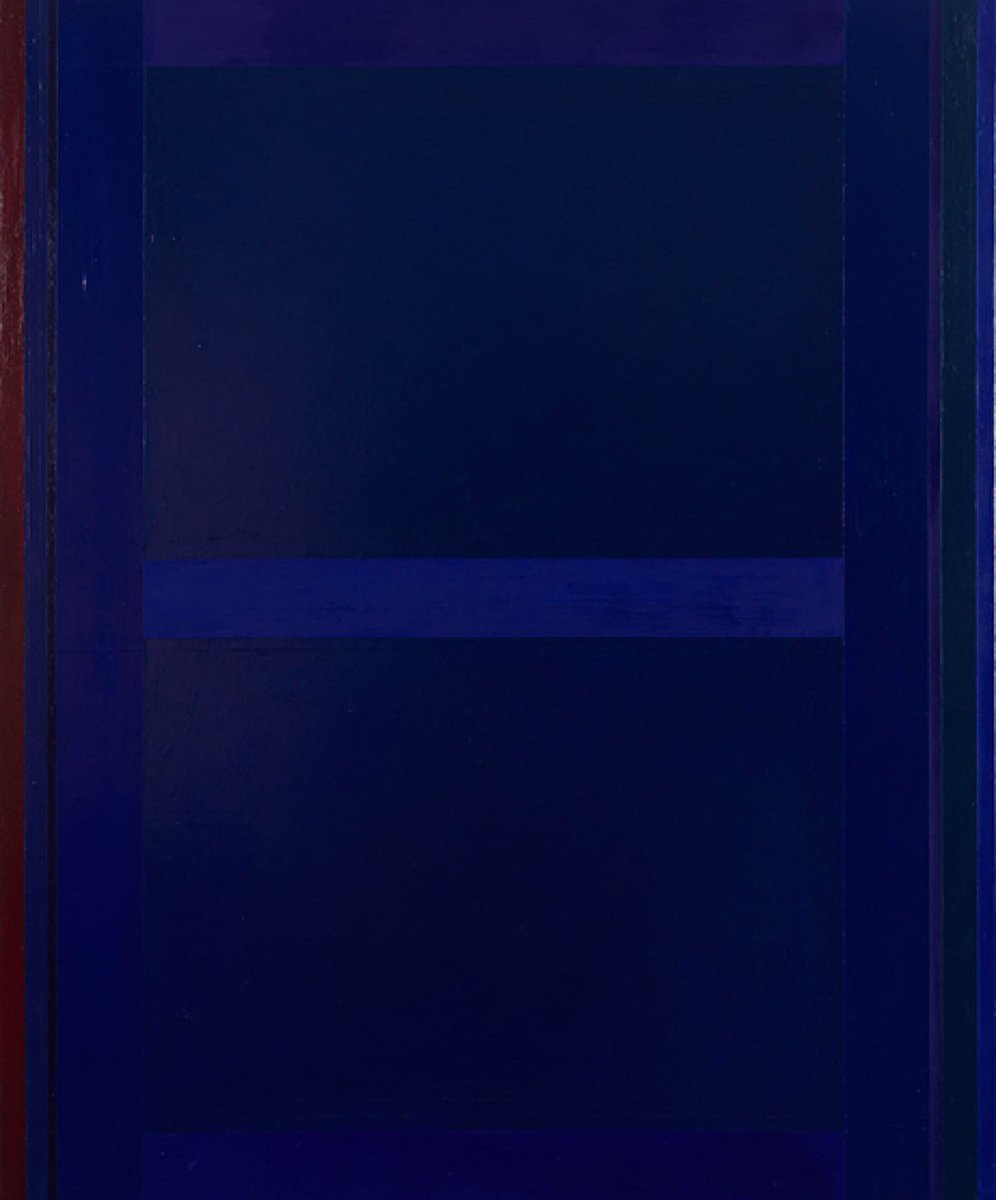 blueplayground_'s tweet photo. 1/ Minku Kim’s meticulous creative process is reflected in his intentional use of colors and layers. His sensitivity towards color combinations is immaculately displayed by repeatedly layering paints that result in a delicate balance of composition and atmosphere. #NFTCommunity https://t.co/WcWxTxZkaU