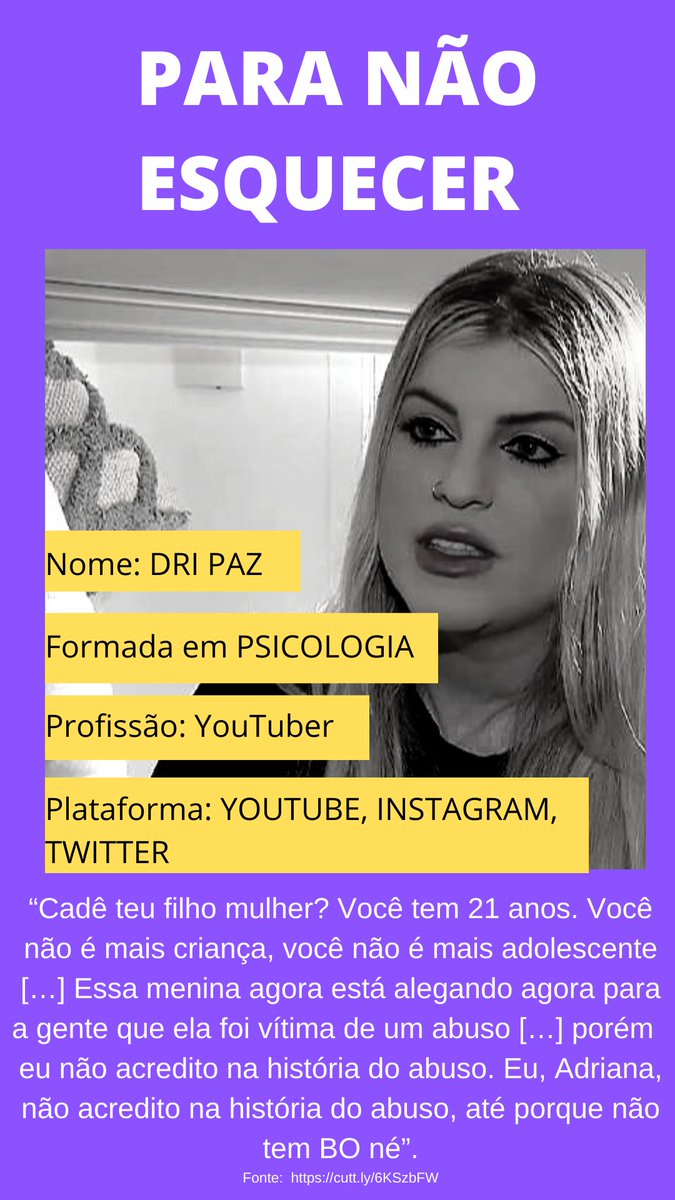 holuchicus's tweet photo. Vamos compartilhar a ficha de todos os envolvidos! #dripaz #Fantastico @DriPaz9 https://t.co/Tqqu6B5457