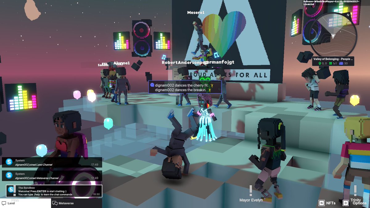 dignam002's tweet photo. @TheSandboxGame @worldofwomennft @People0fCrypto @METAPRIDELAND @TheSandboxGame
@worldofwomennft
@People0fCrypto
@METAPRIDELAND 
#Sandbox #sandboxdance #Sandboxgame https://t.co/T8mbOxRhJI