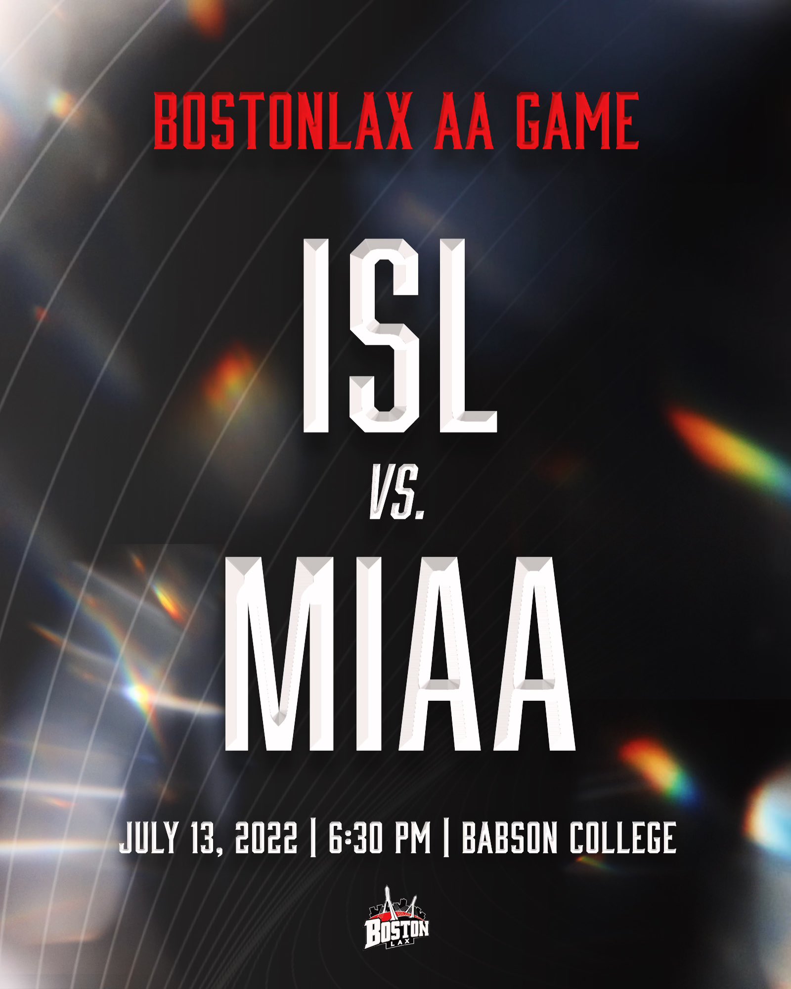 BostonLax on Twitter "2022 BostonLax AllAmerican Game ISL vs. MIAA