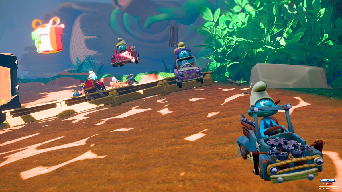 Who will be the fastest Smurf in town? 🏎

Microids and IMPS unveil a brand new video game: Smurfs Kart. Don't smurf your engines: new smurfy information incoming soon!