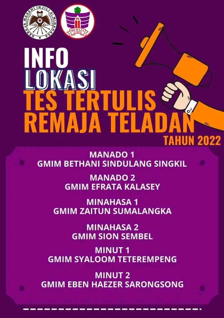 Remaja Sinode GMIM tweet media