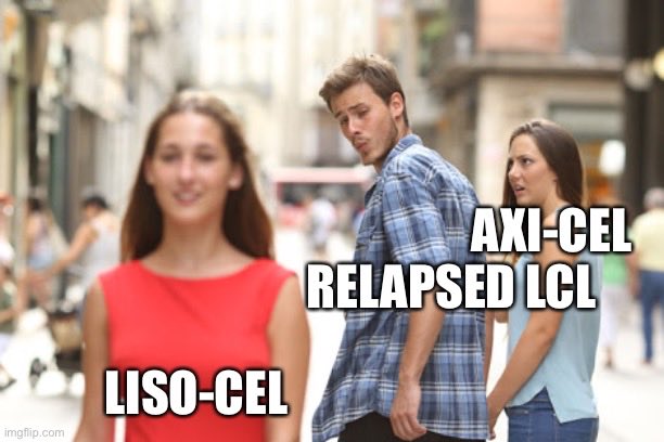 JeremyPantinMD's tweet photo. #lisocel #iect #cart #DLBCL https://t.co/xnkqO2W4Dq
