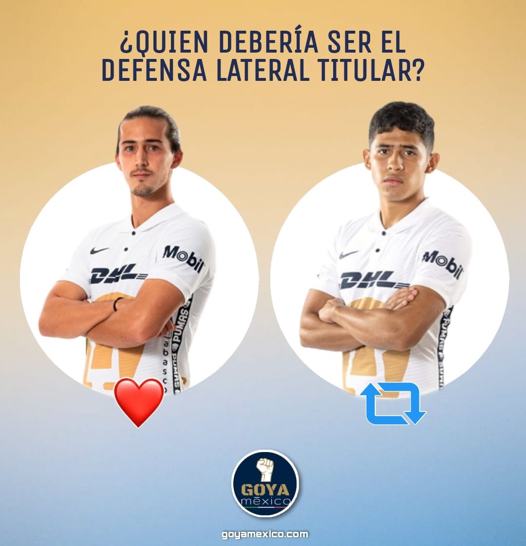 Con muchas dudas sobre la lateral derecha, ¿A quien preferirías que supliera la baja de Mozo?🤔