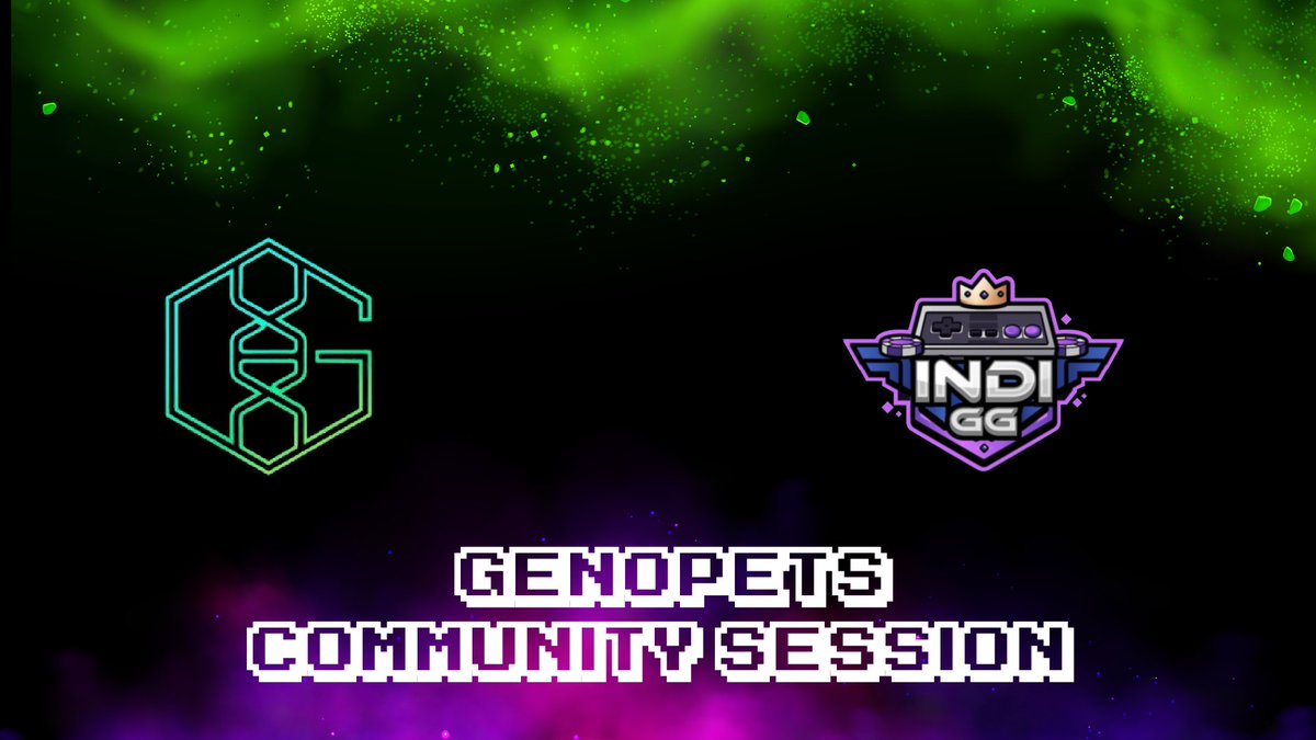 samxonite's tweet photo. LIVE🔴
Join AMA session with @YGGIndia  and @genopets  as we dive into the gameplay, future roadmap &amp; the role played by guilds in the game🕹️🎮

https://t.co/tKelmE0z1f

$INDI #indiggarmy #P2E  #gaminguild #Polygon #Earn https://t.co/awHBcGzWpI