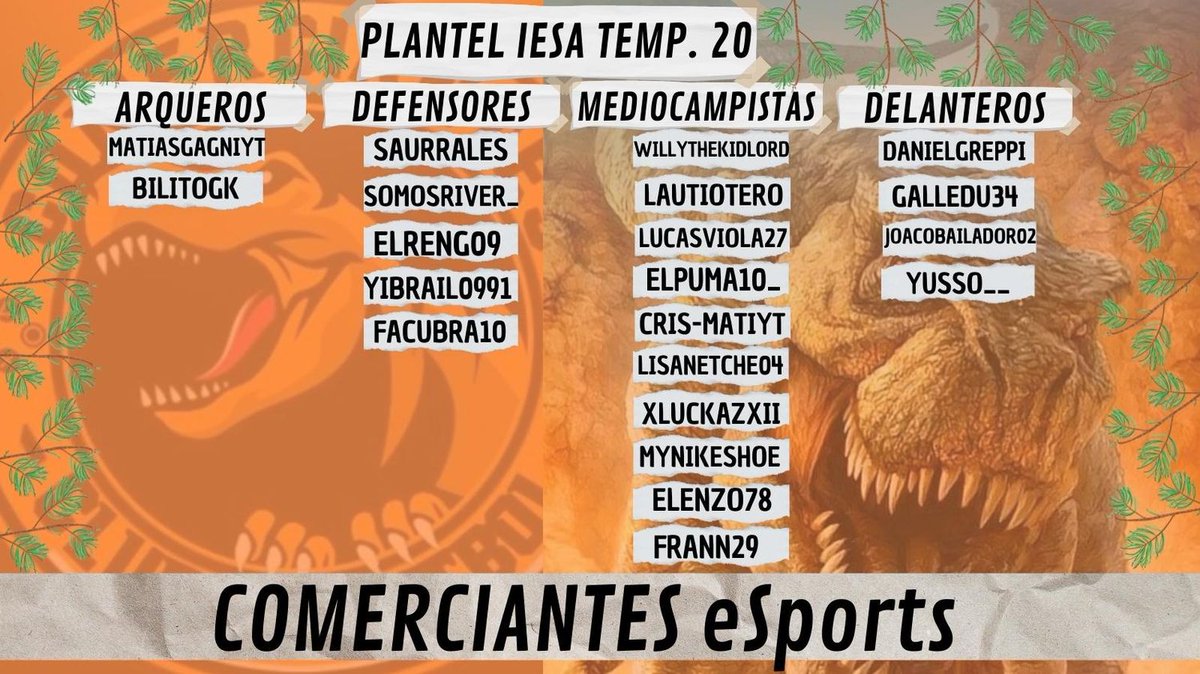 COMERCIANTES eSports (desde 🏡) tweet media