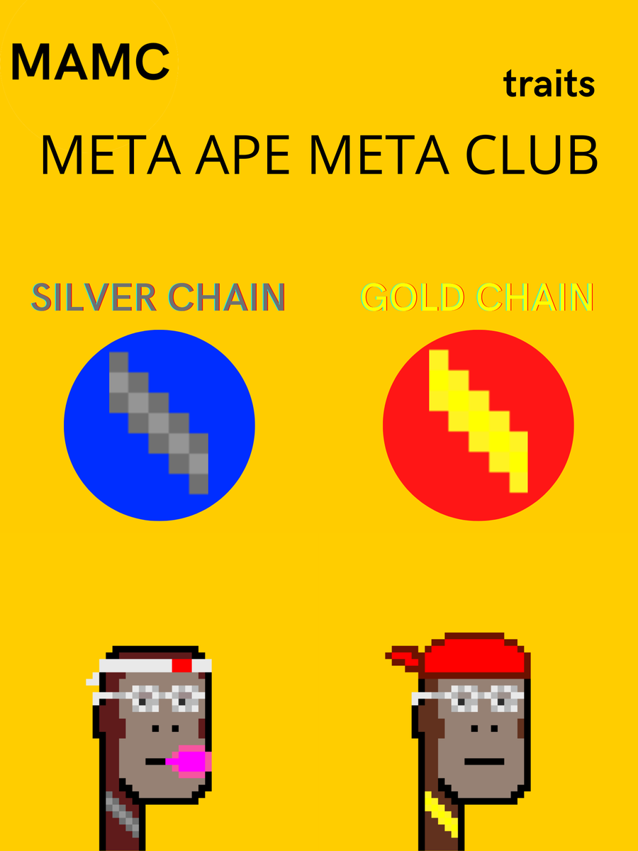 MetaApeEth's tweet photo. trait type — chain

#NFT #NFTS #NFTProject #NFTCommunity #NFTCollection #Metaverse #OpenSeaNFT https://t.co/8ysJe73gSB