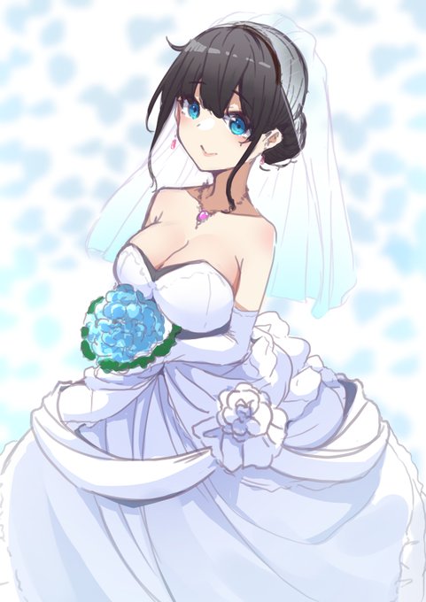 今週のお題は【ジューンブライド】でした
#みなーと #ワンドロ 