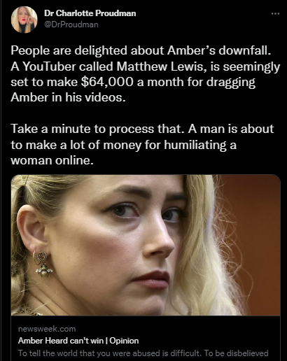 ThatUmbrella's tweet photo. These Amber Heard simps are  shook about my money 

because they know if I decided to make it rain, I might just wash them ALL away. ;) 

The Heard decision didn't go far enough, either. She should BE IN JAIL for what she did to johnny Depp. https://t.co/YsjrRSdvcB