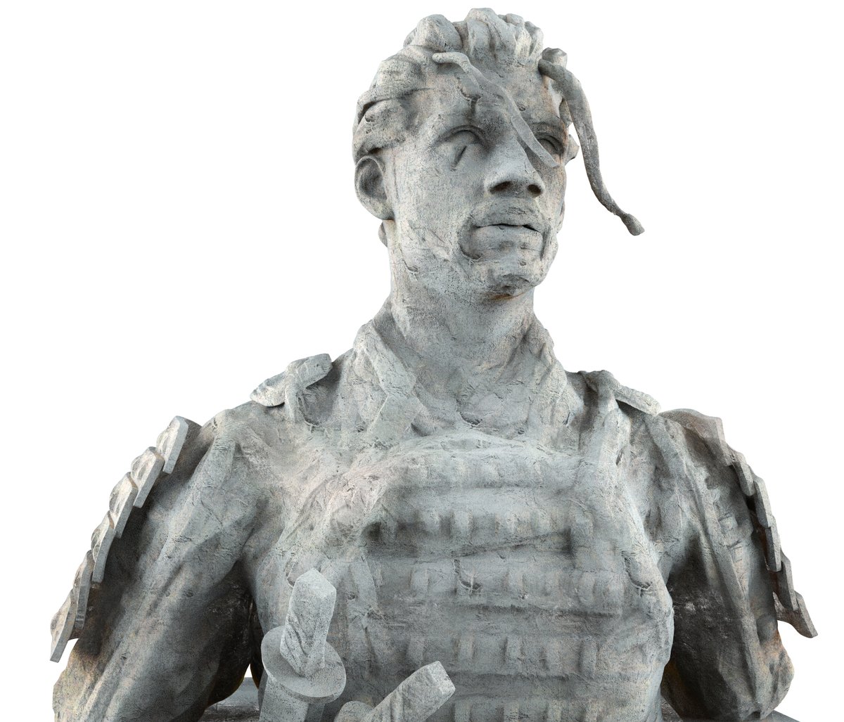 AnthonyAzekwoh's tweet photo. My new sculpture. 
YASUKE 彌助. 
The first African samurai. https://t.co/CN9xB3xR0g