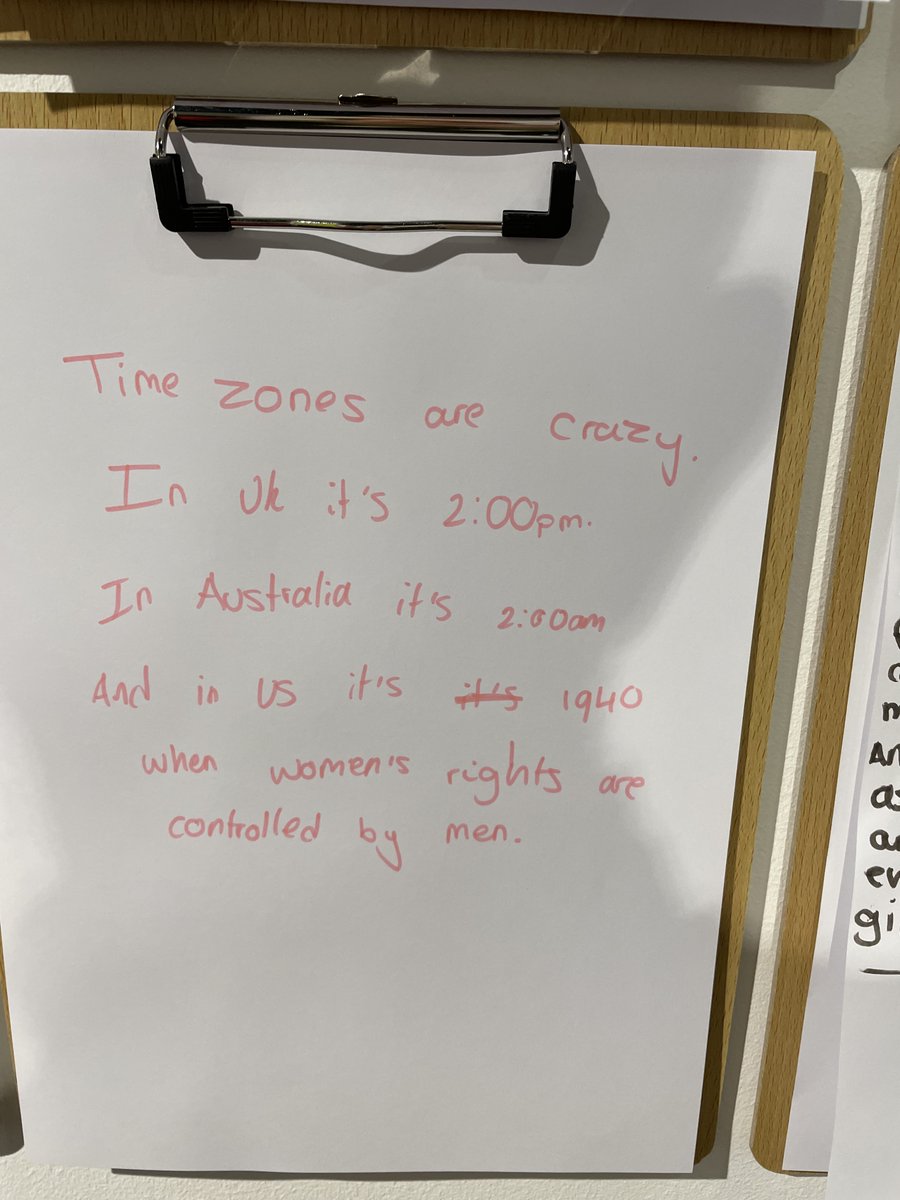 JusticeMuseum's tweet image. Our Protest exhibition always includes provocations from current global news. We had a group of students in today who had a lot to say. #NJMProtest @NJMIdeas