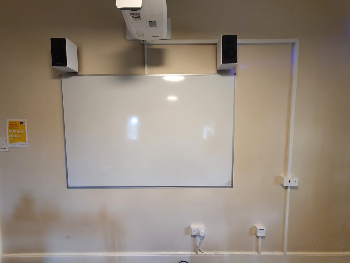 DuotoneLimited's tweet photo. Our engineers just completed an installation of multiple @Vivitek Projectors in a secondary school.

Get in touch to have yours installed over the summer break.

https://t.co/wd9UWY12N5 

#Duotone #Projection #Projector #Vivitek #School #Education #Classroom #Installation https://t.co/mOTG5SXT2s
