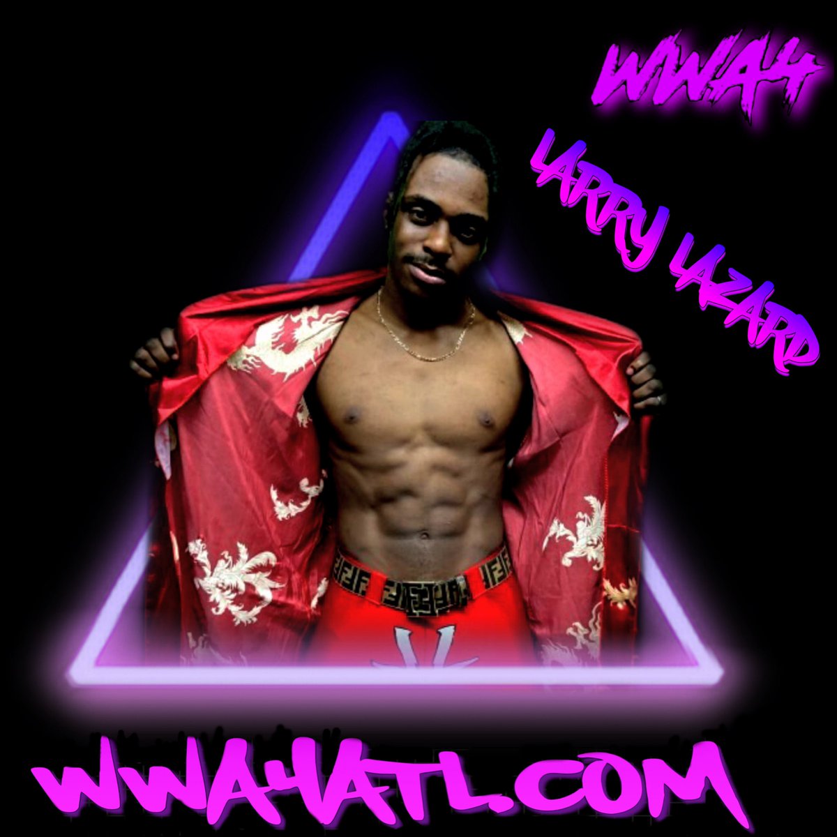 WWA4ATL's tweet photo. LARRY LAZARD HAS REACHED ILLUMINATED TRIANGLE STATUS‼️‼️‼️‼️
*
*
*
Illuminated triangle status is reached when a dedicated wrestler makes it to a big stage to perform on x their path is brightly lit.
*
@theLarryLazard #cruiserweightclassic #larrylazard #wwa4 #topteam #atl https://t.co/JklvNEvK1A