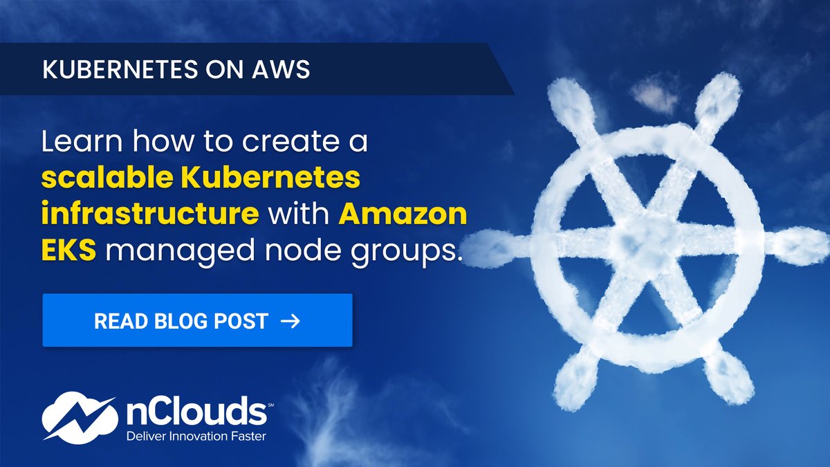 Learn how to create a highly scalable #Kubernetes infrastructure with #AmazonEKS #ManagedNodeGroups. Use #SpotInstances to save costs &amp; Capacity Rebalancing in #AutoScaling groups to avoid interruptions. <a href="/AWS_Partners/">AWS Partner Network</a> View the blog &amp; #TutorialVideo hubs.la/Q01fx7vX0