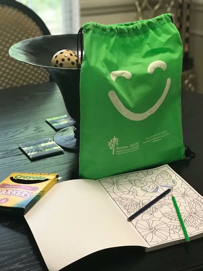 BSNCancerF's tweet photo. One of our "Smile Kit" recipients reached out and let us know how much she enjoyed her adult coloring book.  
Donate to our "Smile Kit" program at https://t.co/9udaULWz5N https://t.co/GscLKLeT0W