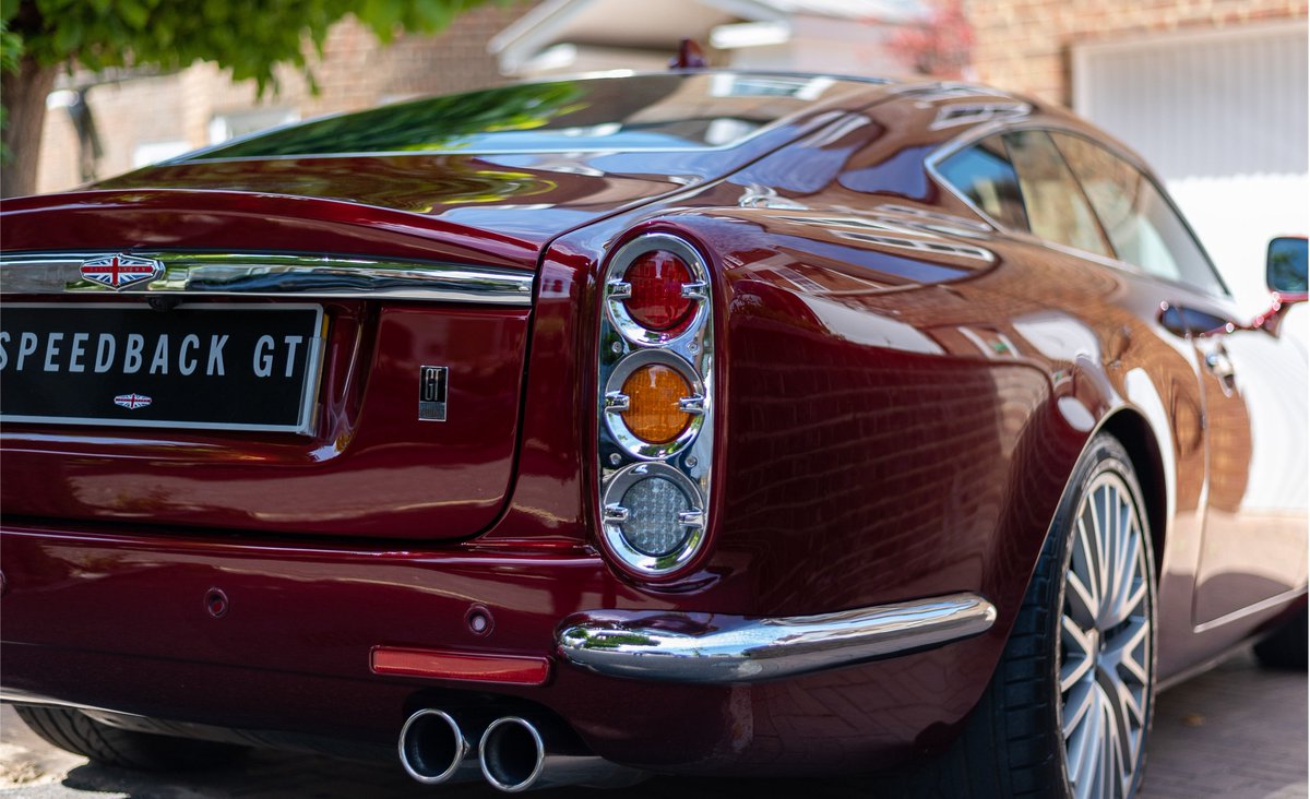 davidbrownautos's tweet photo. The highly-exclusive, coachbuilt #SpeedbackGT takes inspiration from the jet age of the 1960s, with perfectly proportioned, timeless lines. #CoachbuildingIsBack #MadeInBritain #Bespoke https://t.co/DUoyM6WQr6