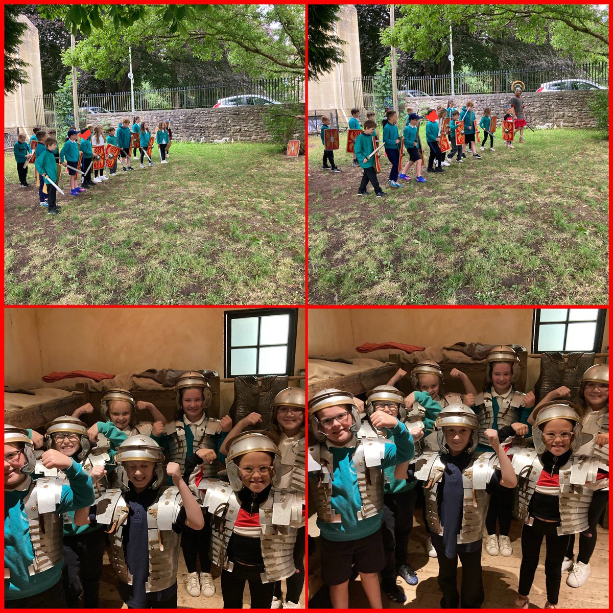 Year 4 had an incredible day expanding their knowledge on the Romans thanks to <a href="/RomanCaerleon/">Roman Legion Museum</a> ! 🛡🗡🏛 
<a href="/OgmoreP/">Ogmore Vale Primary</a> #TheOVWay #RRSA #UNCRC #Article28