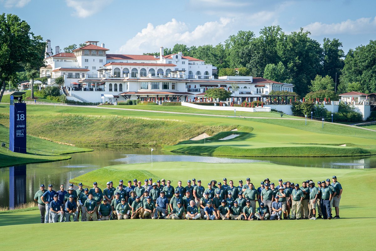 Thank you to the greatest Agronomy Staff and volunteers in the world for an amazing <a href="/KPMGWomensPGA/">KPMG Women's PGA Championship</a>   Congratulations to our Champion <a href="/ingeechun_dumbo/">전인지 • In Gee Chun</a> for a week of incredible golf!