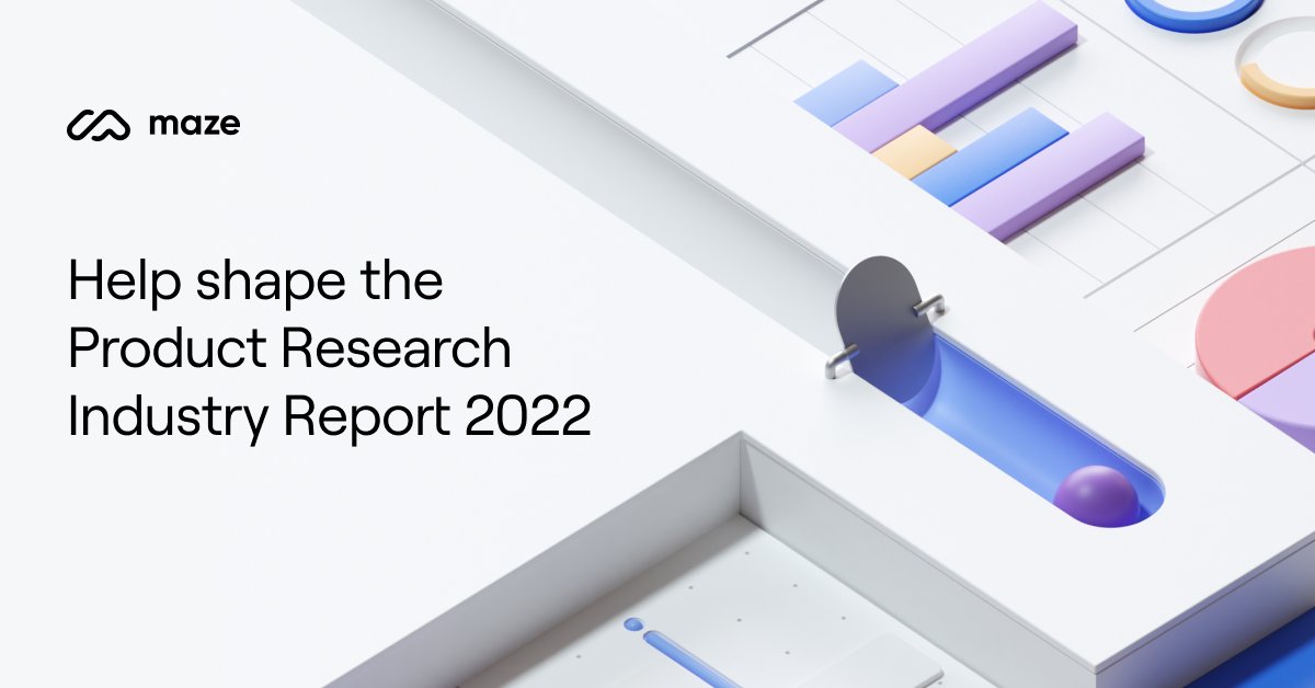 Calling all product people 🚨

We're creating a report on how product teams use product research to inform their decision-making, and we need your help!

Complete this survey to share your knowledge and be entered to win one of five $50 gift cards 🎁 ➡️ buff.ly/3u5HRWB