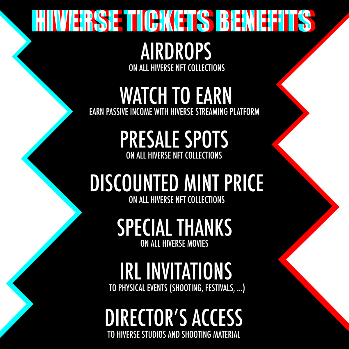 hiversefilms's tweet photo. So what's the utility of HIVERSE Tickets?

RT, Tag your friends &amp; Join our Discord to grab your premint spot. https://t.co/vnkuoQ9q0v