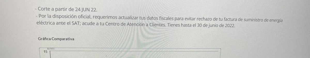 Little_Shawn's tweet photo. @CFE_Contigo me aparece el sig mensaje en el portal, eso que significa? https://t.co/Z2qSF03rRU