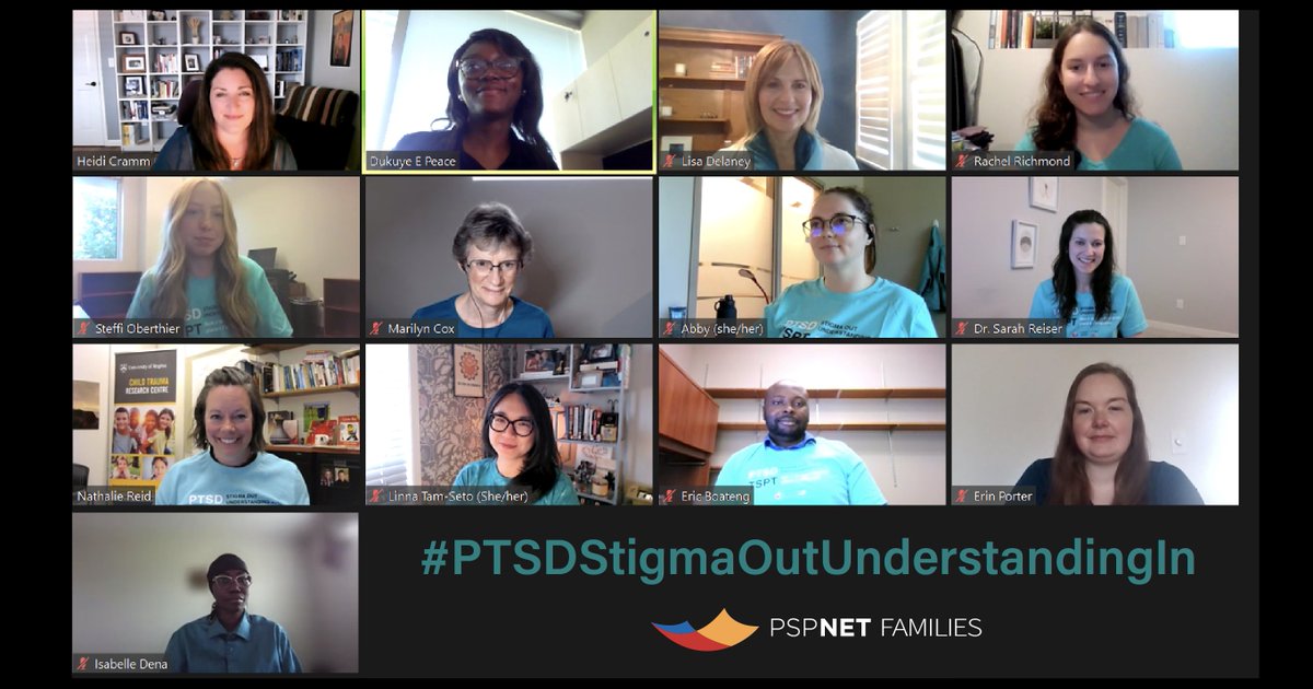 CIPSRT_ICRTSP's tweet photo. Today is #PTSDAwarenessDay.
We #WearTeal to raise awareness of the effects of PTSD on Public Safety Personnel and their family members.
#PTSDStigmaOutUnderstandingIn https://t.co/0CN9dGjInF