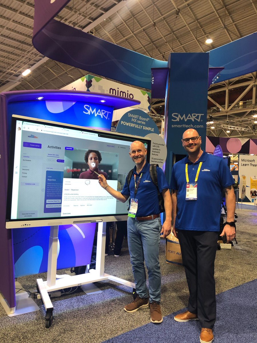 moozoomapp_en's tweet photo. #moozoom and #SMART_Tech are joining forces! Join us from 11:00 to 11:30 to discover the future of social-emotional skill development in classrooms!
#ISTE #ISTElive #ISTElive22 #ISTE2022 https://t.co/7Ac3dS7C7R