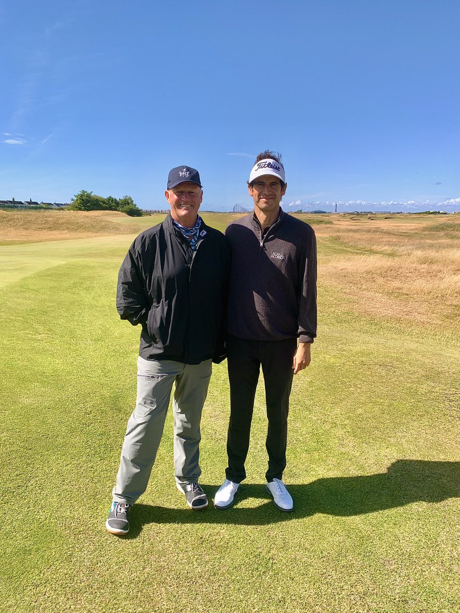 One Green Jacket & Claret Jug in this picture. @StAnnesOldLinks @TheOpen