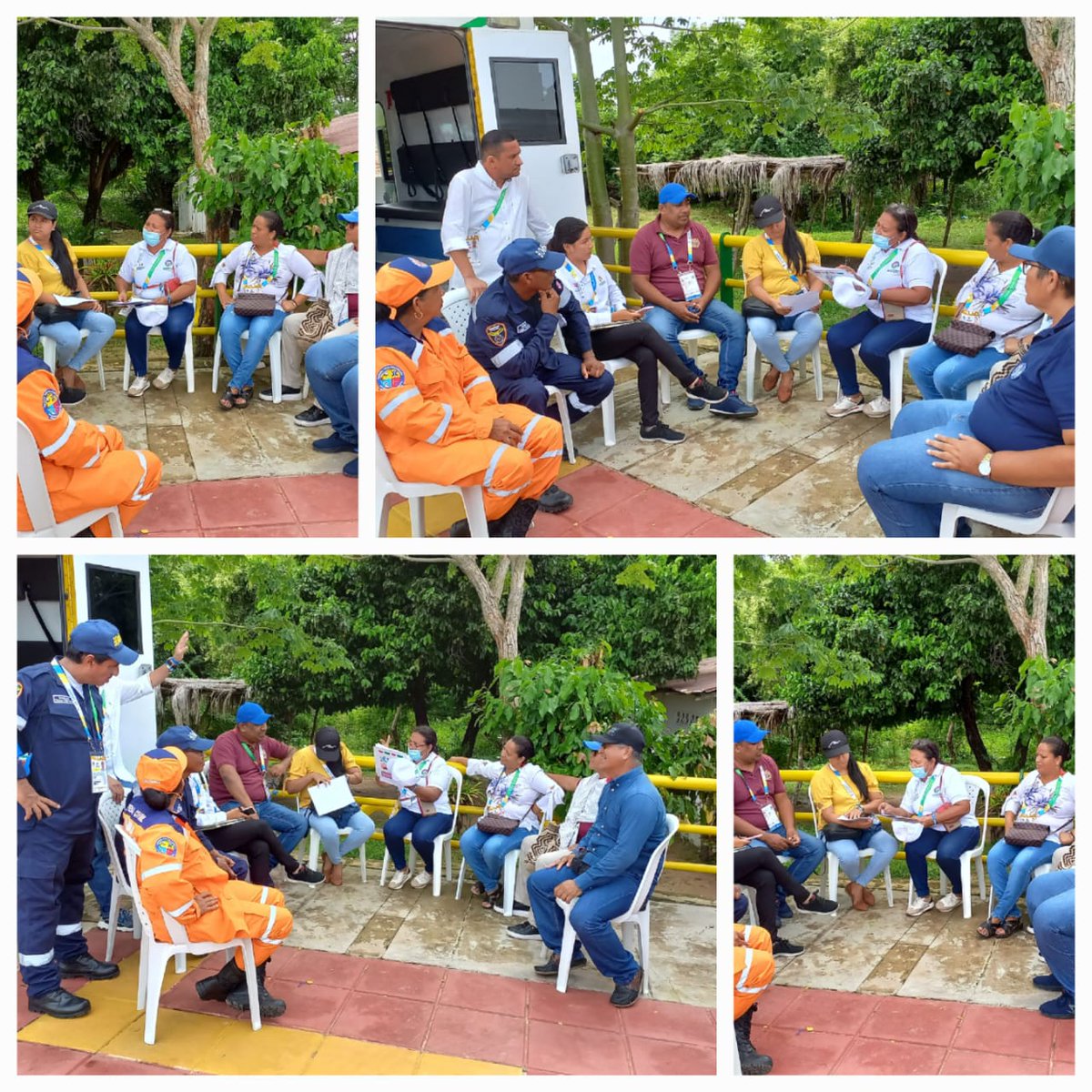 #JBV2022 El Centro Regulador de Urgencias, Emergencias y Desastres, instala Puesto de Mando Unificado para la jornada de competencias en Chimichagua.

#EnSaludLoHacemosMejor 
#ElDeporteSeHaráLeyenda