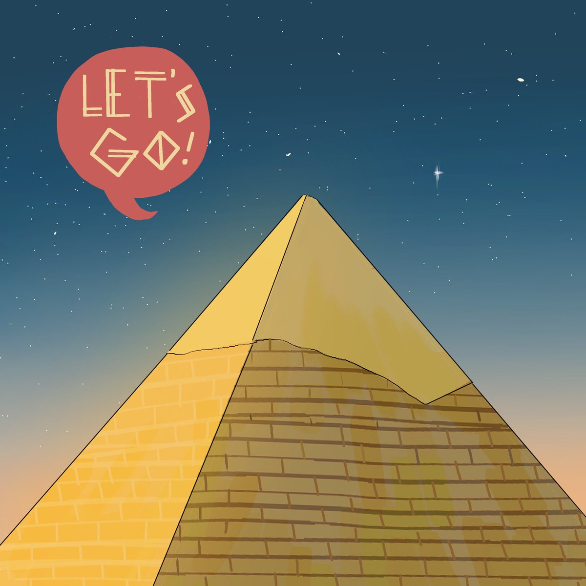 LetsGoClubNFT's tweet photo. Let’s Go The Great Pyramid of Giza 

OS: https://t.co/yMwqUZzn7j

#nft #NFTCommmunity #opensea #letsgoclub https://t.co/GeyYzuZlxX