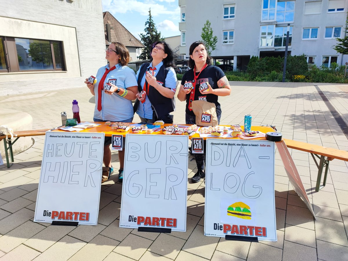 Die #PARTEIfrauen haben gekocht.

#Burgerdialog