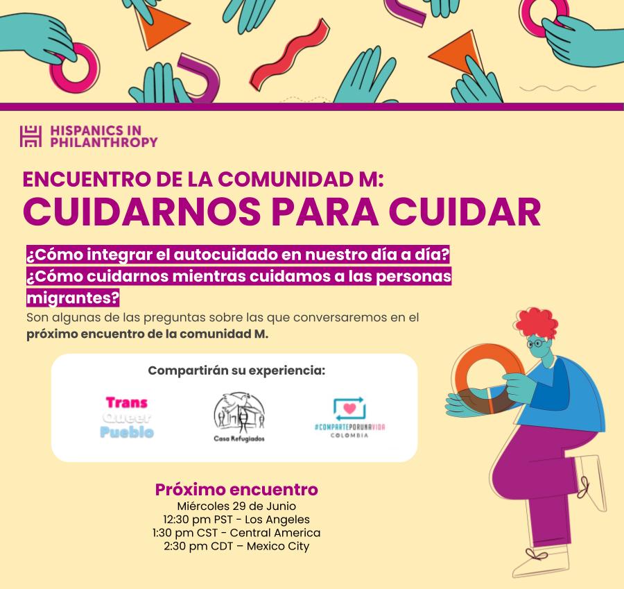 BeHIPGive's tweet photo. Este miércoles tendremos el siguiente encuentro de la Comunidad M. ¡Únete a la conversación! https://t.co/etVd5RTmzZ

#eventmonday https://t.co/XBDaWWtk31
