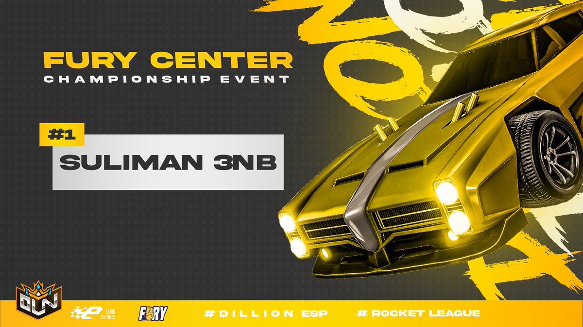 مخاوي النجوم No مخاوي المجرات Yas🤩💪🏻 ! 
لِلّمرة الثالثة على التوالي يحّصد البطل <a href="/iSuliman3nb/">Suliman3nb</a> احدى بطولات <a href="/FuryCenter/">Fury</a> في لعبة Rocket League 🤩🔥
-
🤴<a href="/iSuliman3nb/">Suliman3nb</a> 
-
#DilloNonTop 👑