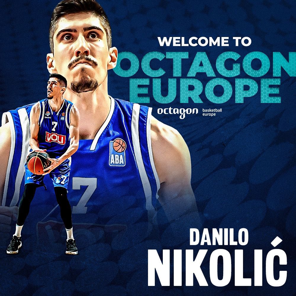 More then happy to announce that Danilo Nikolić is our new client! Welcome Nik. <a href="/OctagonBballEU/">Octagon Basketball Europe</a> <a href="/DNick34/">Danilo Nikolić</a> #octagonfam