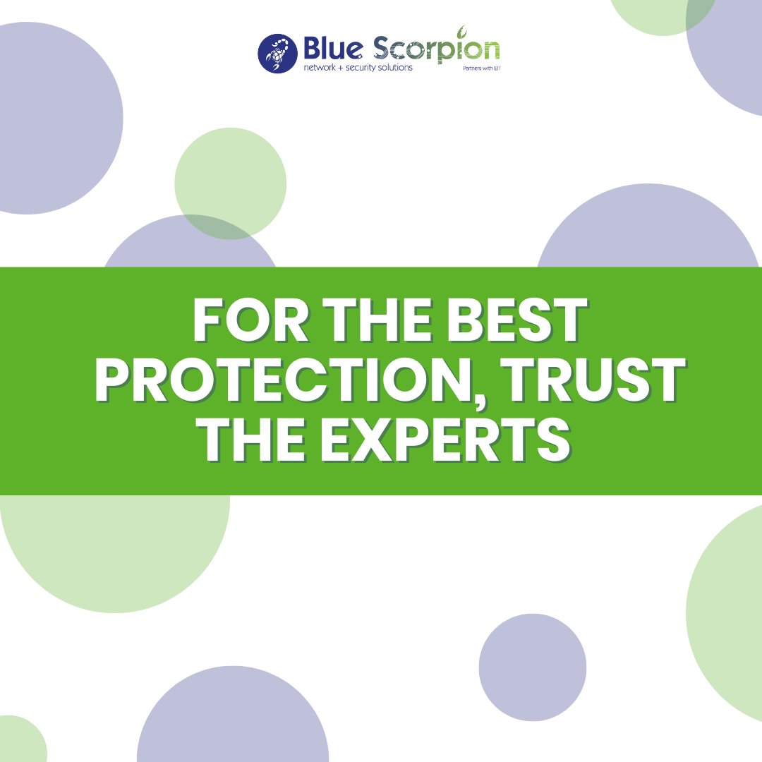 BlueScorpionLtd's tweet photo. For the best protection, trust the experts. Blue Scorpion have over 45 years combined experience. We are a leading network and security company for the card payment industry. https://t.co/vgsaVps7Xw
