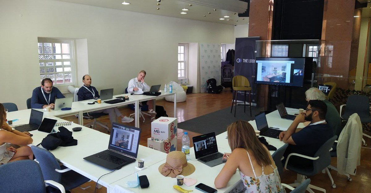 ECSCW's tweet photo. Now finishing the first day of the pre-conference program of #ECSCW2022! We had workshops, masterclasses, and a doctoral colloquium discussing co-creative learning spaces, human-centered AI in healthcare, human-AI trust, practice-centered computing, and more👏 https://t.co/9tXw5DVTwR