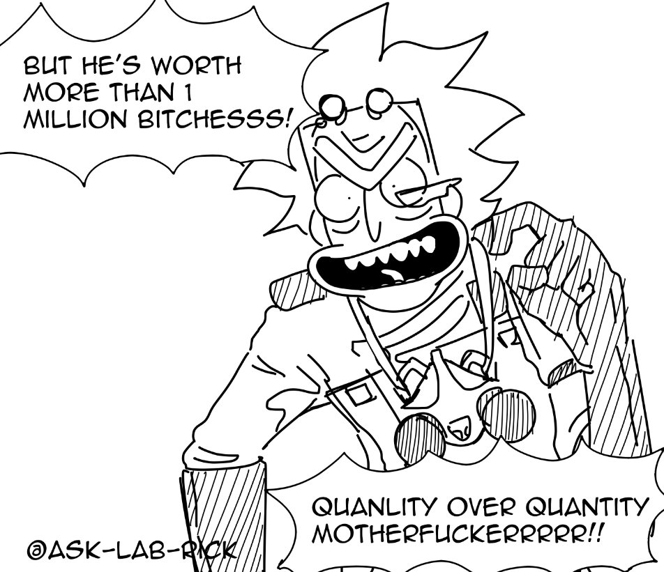 kreidxpriz's tweet image. Reminder that I have a Lab Rick ask blog. I won't post any drawings I made there anywhere so get your extra Lab Rick arts. You can even talk to him, wow! (surprised)

ask-lab-rick.tumblr.com

#labrick #rick #rickandmorty #rnm #ram #ricksanchez #pocketmorty