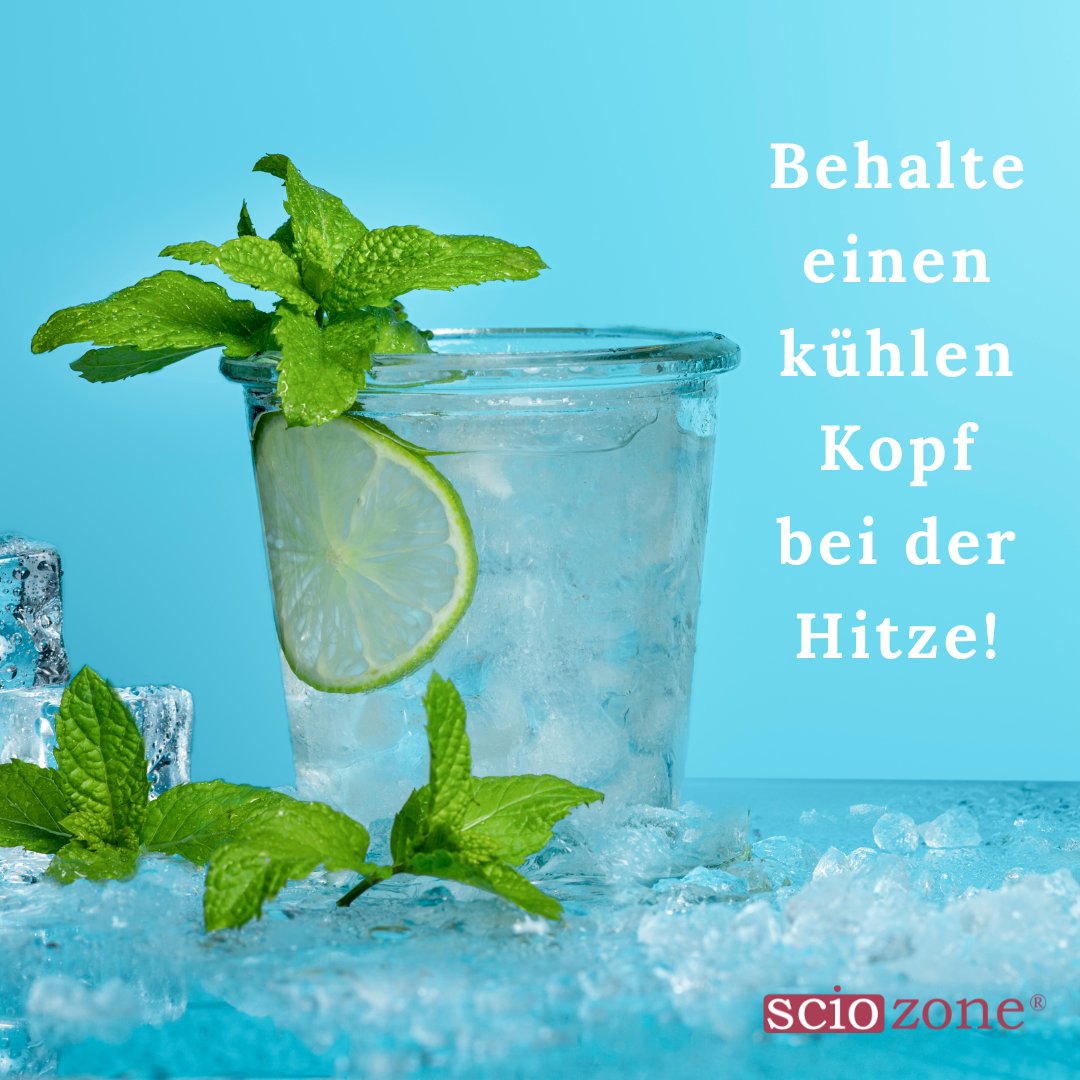 ScioZone's tweet photo. Behalte einen Kühlen Kopf bei der Hitze! 🥵

Tipps für ein bessere Konzentration:
- trinke genügend Wasser 💦
- Auch kühle Früchte können helfen 🍉🥭
- Mache ein kühlendes Fußbad 🛁
- gestalte deine Arbeit abwechslungsreich 👨‍💻👩‍💻

Welche Tipps habt ihr? 

#sciozone #sommer2022 https://t.co/sbnCiP0PRe