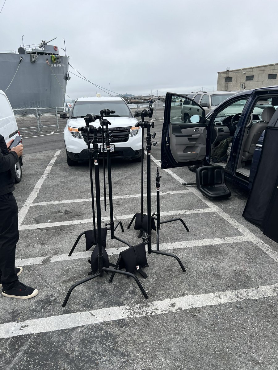 We are happy to provide future filmmakers from <a href="/academy_of_art/">Academy of Art University</a> with opportunities to excel. Today we are filming a PSA for firefighters about shipboard firefighting. #Ourcommunity