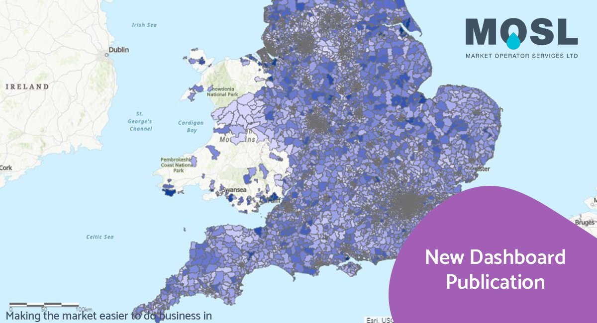 Want to know more about water consumption in the non-household market? Take a look at England's consumption by postal sector in our new interactive map here: bit.ly/3yjofAG