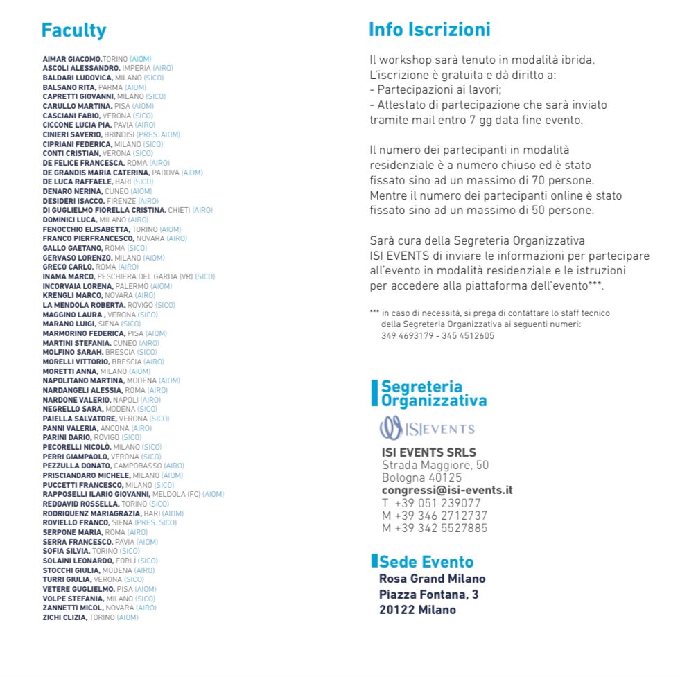 Writing the future together 2.0
What about clinical nutrition in oncologic patients? 
Register now for online workshop