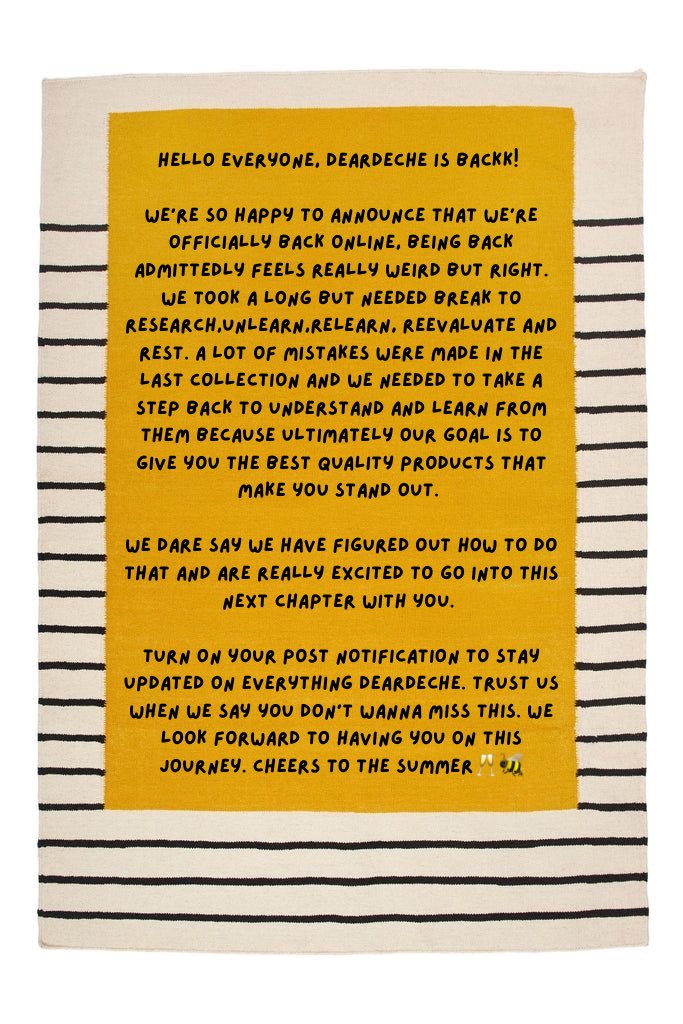 deardeche_'s tweet photo. DearDeche is back, now you can sleep real good at night 😉🐝 https://t.co/tMViVzV35m